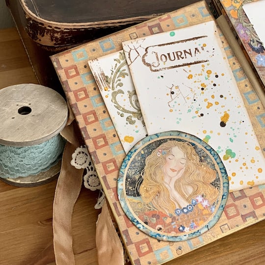 Stamperia Klimt Double-Sided Paper Pad, 12&#x22; x 12&#x22;